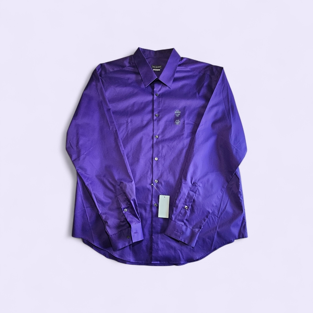 Van Heusen Deep Purple Dress Shirt